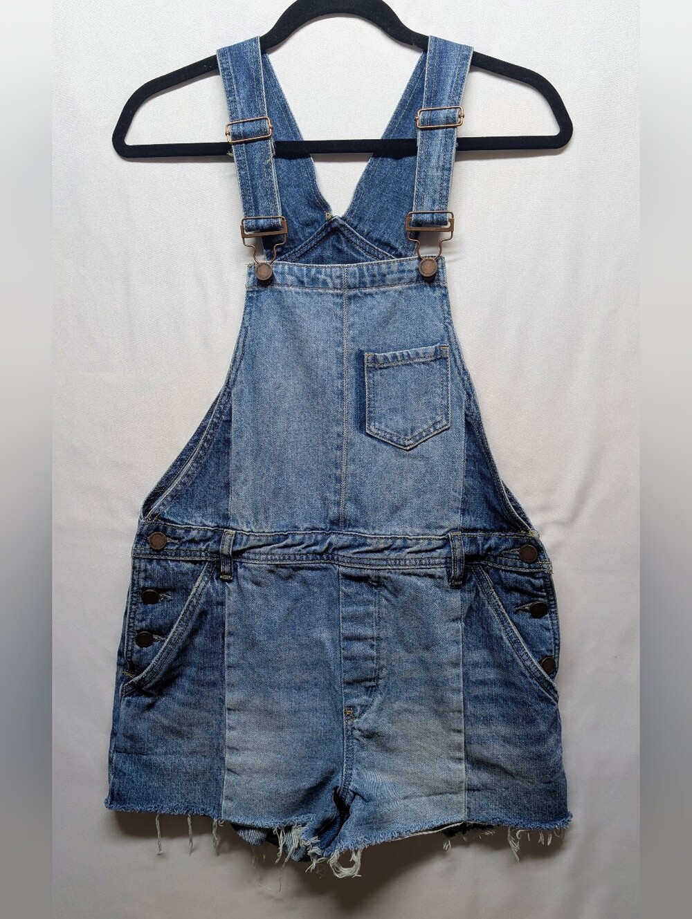 BlankNYC Overall Short Denim